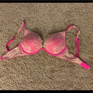 Pink Victoria’s Secret Bra with Lace